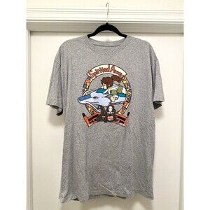 Ghibli Spirited Away 20th Anniversary Shirt Large Official Gray Anime